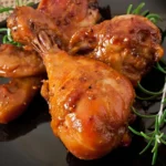 "Juicy and flavorful chicken drumstick recipes on a plate, perfect for dinner inspiration."